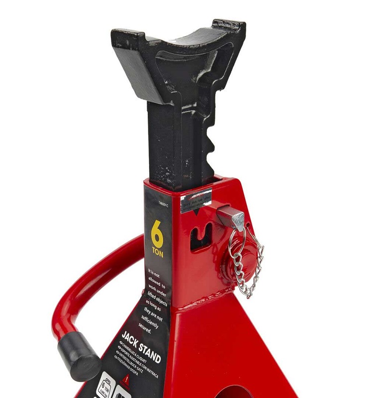 Podpěry pro automobily, stavitelné, podpěry náprav 6 t, sada 2 kusy