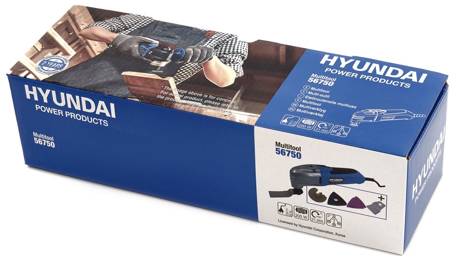 Multifunkční oscilační nástroj, 200 W, HYUNDAI
