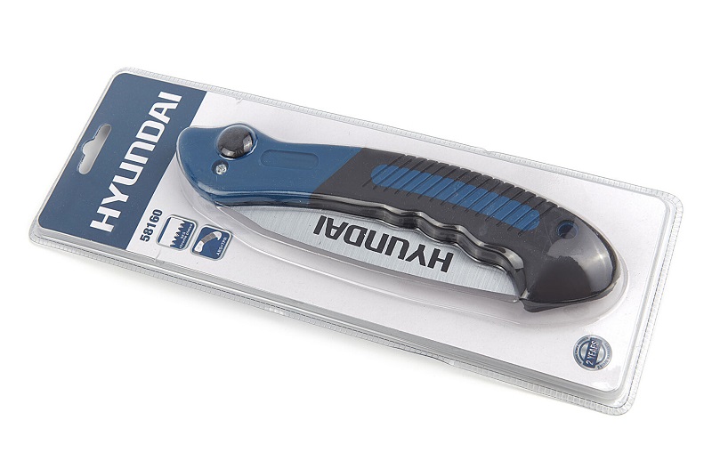 Ruční pila, skládací zahradní pila, 180 mm x 65 mm, pochromovaná SK5 HYUNDAI - VÝPRODEJ