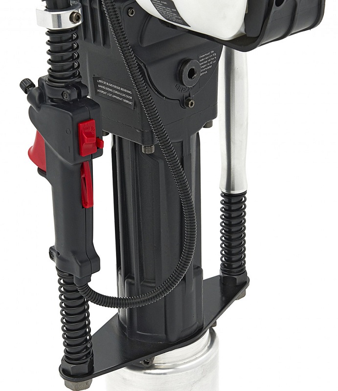 Motorové beranidlo pro zatloukání kůlů, benzínové 4-taktní, 1500 W, 1,6 Nm, 20-55 J