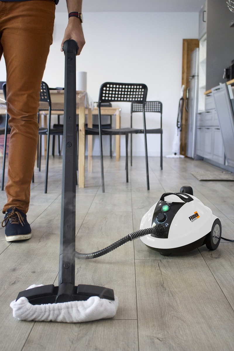 Parní čistič 1300 W, 3,5 bar, průtok páry 70 g/min, ochrana proti přehřátí, FHNVT1300 FEIDER - VÝPRODEJ