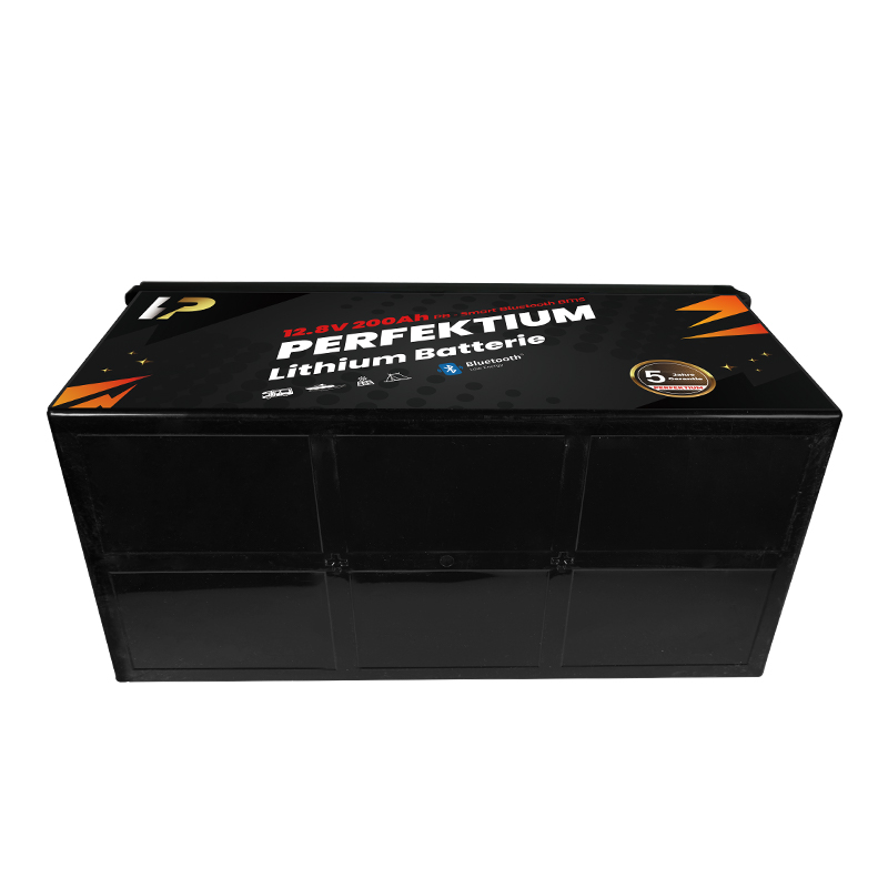 Trakční baterie 200 Ah, 12,8 V, Perfektium LiFePo4 Lithium, přes 3000 cyklů, 5 let záruka, s vestavěným Smart BMS, Bluetooth, PB-12.8V 200Ah Perfektium