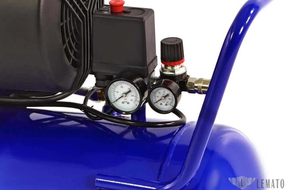 Olejový, výkonný, vzduchový kompresor, 10 barů, 50 l, 2,2 kW, 360 l/min., 230 V MICHELIN MBV 50