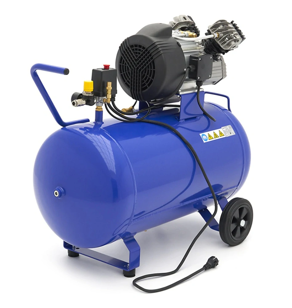 Olejový, výkonný, vzduchový kompresor, 10 barů, 100 l, 2,2 kW, 360 l/min., 230 V MICHELIN MBV 100/3