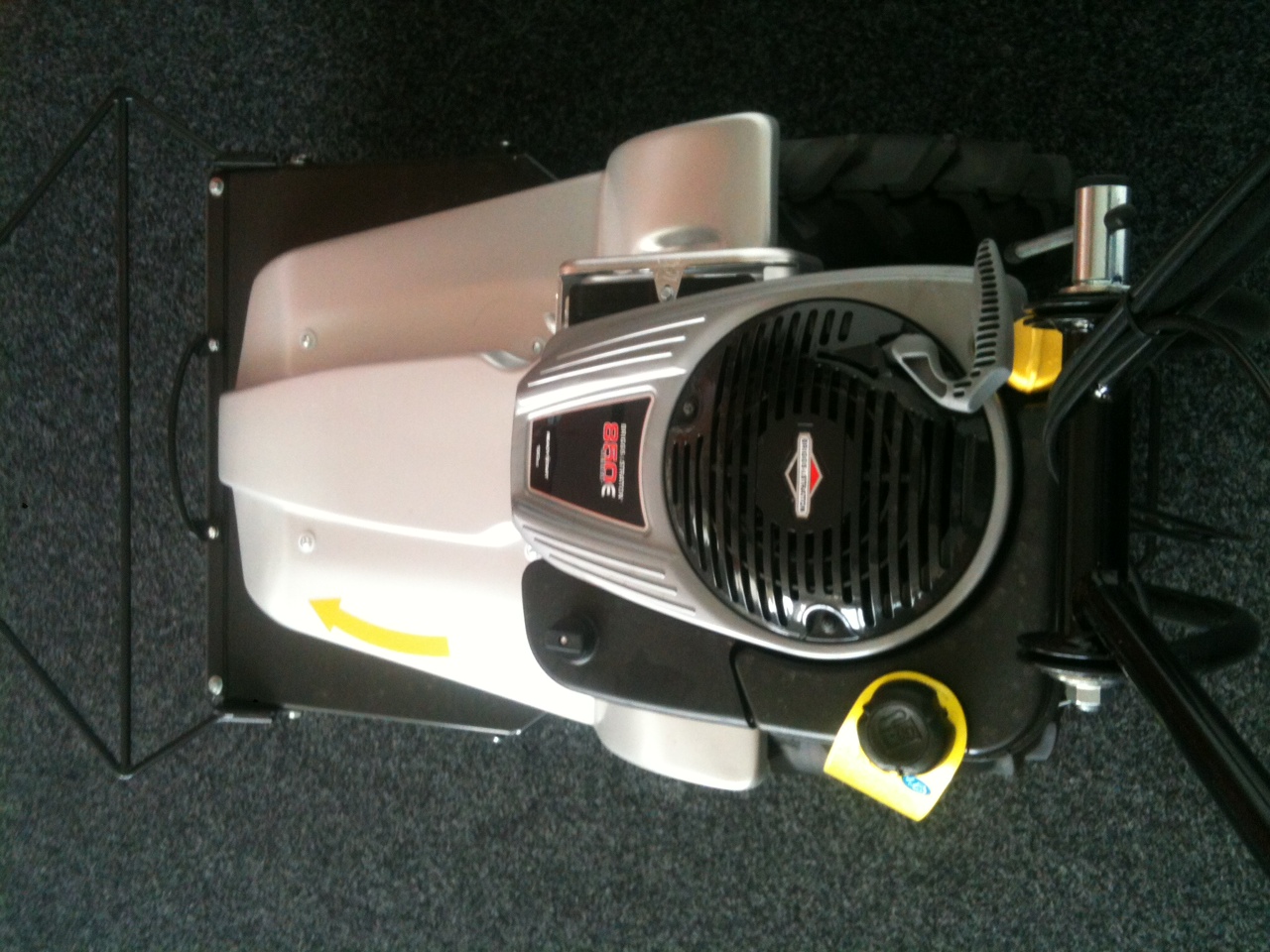 Mulčovač 4,4 kW, 196 cm3, záběr 55 cm, motor Briggs & Stratton 875 Serie, HGM-85555 Lumag