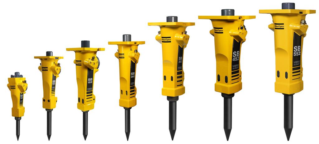 Hydraulické demoliční , bourací kladivo Epiroc / Atlas Copco SB 1102