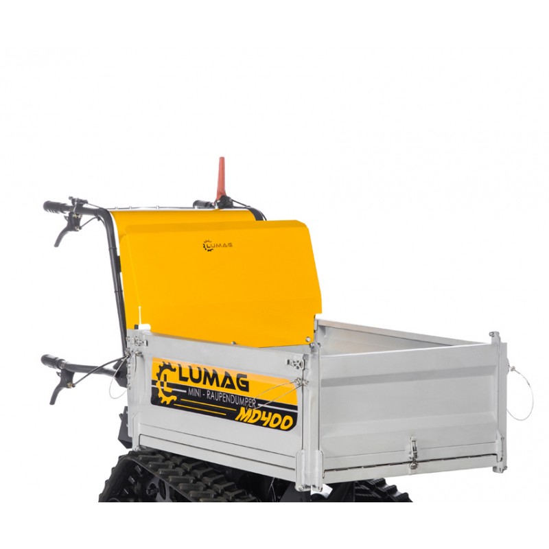 Minidumper pásový, MD 400 GX HONDA motor, 3,6 kW, nosnost 400 kg , Lumag