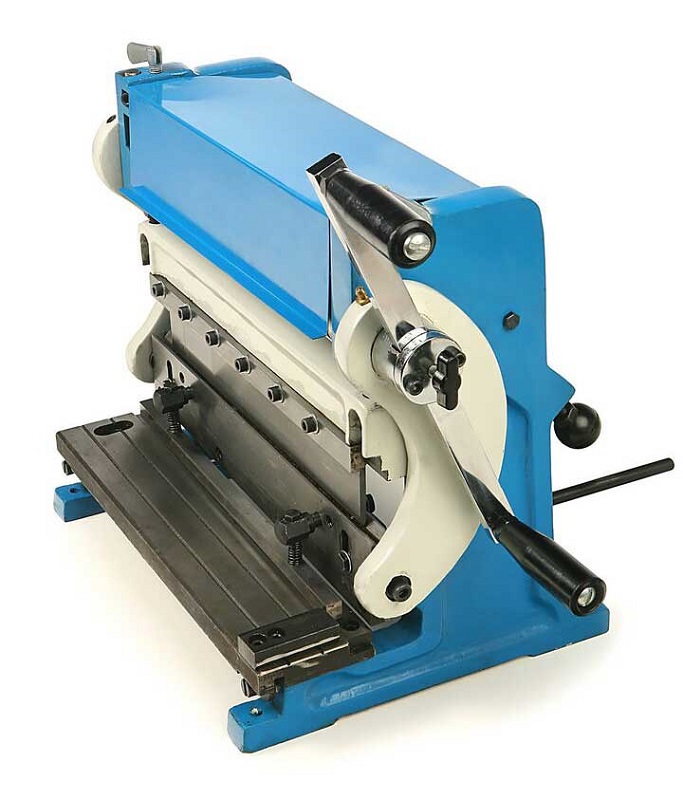 Kombinovaný stroj na plech 305 - nůžky-stáčečka-ohýbačka plechu, 3 v 1, 305 mm, 45 kg