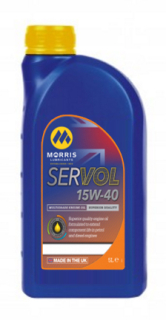 Morris Servol Performance Plus 15W-40 Mineral Motor Oil, 1l