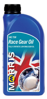 Morris Race Gear Oil 75W (10W-40), GL5 - závodní motocyklový převodový olej, 1l
