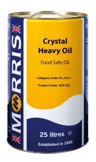 Morris Crystal Heavy Oil - olej pro potravinářské stroje , 25 L