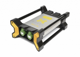 Vysokofrekvenční elektronický měnič napětí pro ponorné vibrátory betonu, 230V, výkon 2,5 kVA, 3 zásuvky BOXEL 325 ENAR