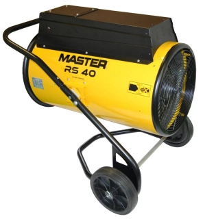 Elektrické topidlo s max. výkonem 40 kW, napětí 400V, s možností připojení flexibilní hadice RS40 MASTER