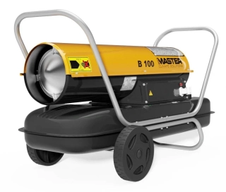 Mobilní naftové topidlo s přímým spalováním o výkonu 29 kW, B100CED MASTER