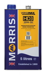 Morris Versimax HD3 20W-50 , vícestupňový motorový olej , 5 l