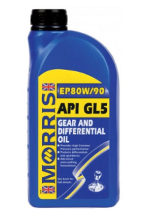 Morris EP 80W-90, GL5 - výkonný olej pro převodovku a diferenciál, 1l
