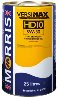 Morris Versimax HD10 5W-30 , plně syntetický nízkoemisní dieselový olej , 25 l