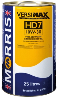 Morris Versimax HD7 10W-30 , palivo šetřící motorový olej , 25 l
