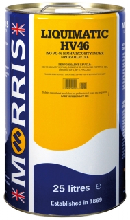 Morris Liquimatic HV46 - ISO VG 46 - hydraulický olej pro vysoký výkon , 25 l