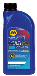 Morris Multivis ECO V 0W-20, lehkoběžný, plně syntetický motorový olej, 1l