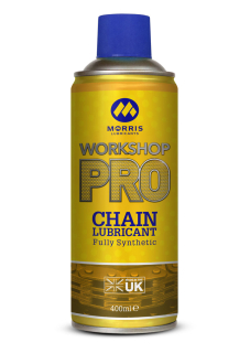 Morris FS Chain Lubricant, plně syntetický sprej na řetězy, 400 ml
