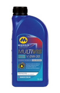 Morris Multivis ECO V 0W-30, lehkoběžný, plně syntetický motorový olej, 1l