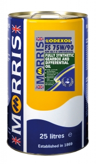 Morris LODEXOL FS 75W-90 , GL4 , GL5 - plně syntetický převodový olej , 25 l