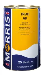 Morris Triad 68 - ISO VG 68 - hydraulický olej prémiové kvality, 25 l