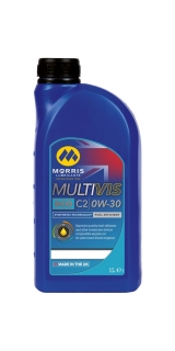 Morris Multivis ECO C2 0W-30, lehkoběžný, plně syntetický motorový olej, 1l