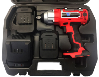 Vysoce výkonný rázový utahovák AKU, Li-Ion, 3 Ah, 18 V, 600 Nm, Welzh 