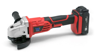 Výkonná úhlová bruska AKU, 1500 mAh, Li-Ion, 18V, Welzh