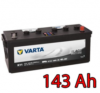 Baterie VARTA Promotive Black 143 Ah / 643107 / K11