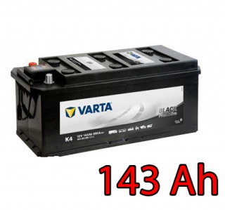 Baterie VARTA Promotive Black 143 Ah / 643033 / K4