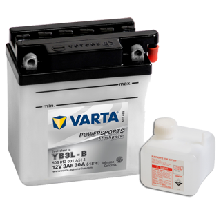 Motobaterie VARTA Powersports Freshpack 3 Ah , 12 V , 503 013 , YB3L-B