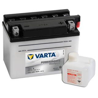 Motobaterie VARTA Powersports Freshpack 4 Ah, 12 V, 504 011, YB4L-B