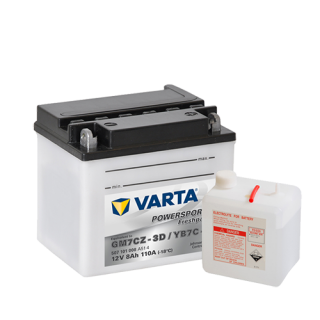 Motobaterie VARTA Powersports Freshpack 8 Ah , 12 V , 507 101 , YB7C-A