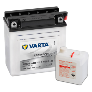 Motobaterie VARTA Powersports Freshpack 9 Ah , 12 V , 509 014 , 12N9-4B-1