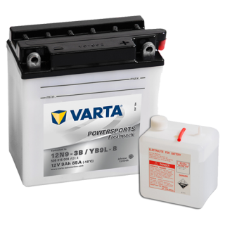 Motobaterie VARTA Powersports Freshpack 9 Ah , 12 V , 509 015 , 12N9-3B