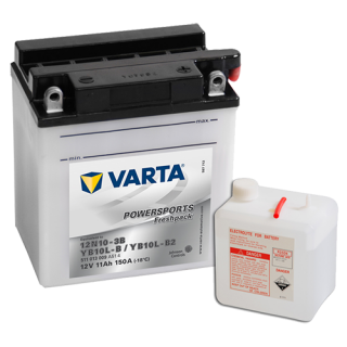Motobaterie VARTA Powersports Freshpack 11 Ah , 12 V , 511 013 , YB10L-B