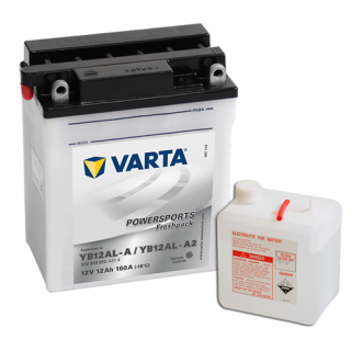 Motobaterie VARTA Powersports Freshpack 12 Ah, 12 V, 512 013, YB12AL-A2