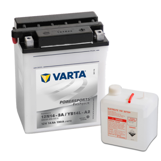 Motobaterie VARTA Powersports Freshpack 14 Ah , 12 V , 514 011 , YB14L-A2
