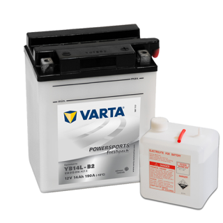 Motobaterie VARTA Powersports Freshpack 14 Ah , 12 V , 514 013 , YB14L-B2