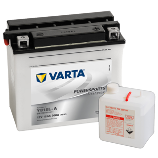 Motobaterie VARTA Powersports Freshpack 18 Ah , 12 V , 518 015 , YB18L-A