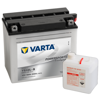 Motobaterie VARTA Powersports Freshpack 19 Ah , 12 V , 519 011 , YB16L-B