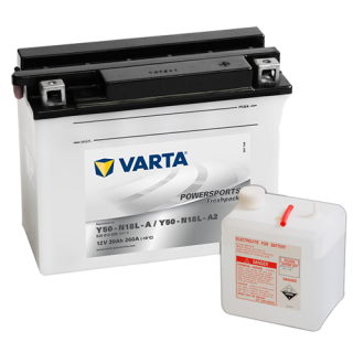 Motobaterie VARTA Powersports Freshpack 20 Ah , 12 V , 520 012 , Y50N18L-A2