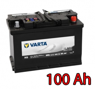 Baterie VARTA Promotive Black 100 Ah / 600123 / H9