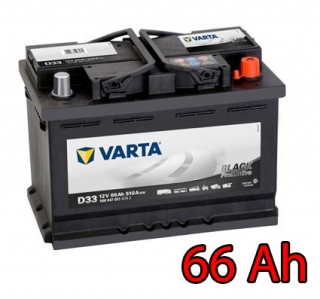Baterie VARTA Promotive Black 66 Ah / 566047 / D33