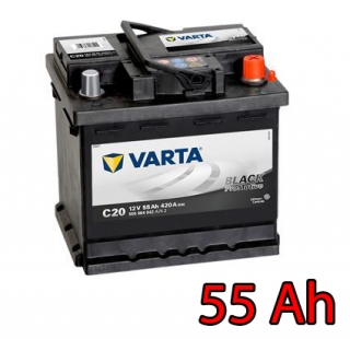 Baterie VARTA Promotive Black 55 Ah / 555064 / C20