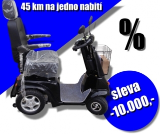Vozík pro seniory SVL-45 , dojezd až 45 km , Lumag