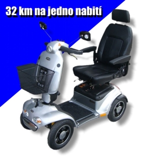 Vozík pro seniory SVL-50 , dojezd až 32 km , Lumag
